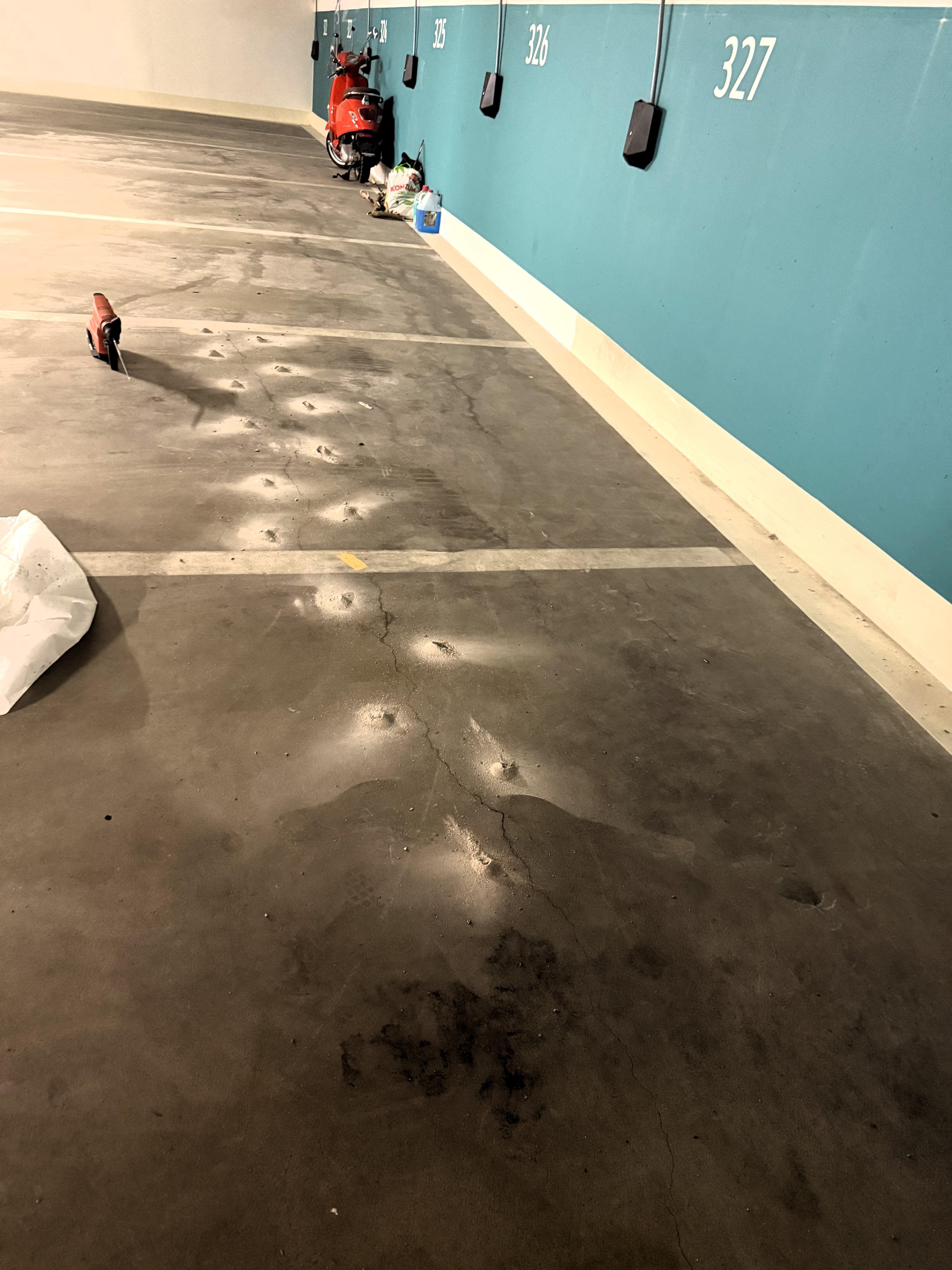 Betoninstandsetzung Tiefgarage - Mägenwil